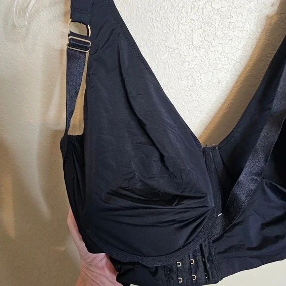 ThirdLove 24/7 Classic Unlined Bra Black Underwire Adjustable Straps 44E - Picture 7 of 7